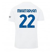 Echipament fotbal Inter Milan Henrikh Mkhitaryan #22 Tricou Deplasare 2023-24 maneca scurta